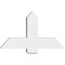 Ekena Millwork Eugene Architectural Grade PVC Gable Bracket, 36"W x 21"H x 6"D x 6"F, 14/12 Pitch GBP036X21X0606EUG00 - alternate 3